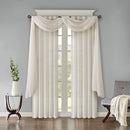 Solid Crushed Curtain Panel Pair (2 Pcs Window Panels)