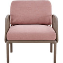 Patio indoor/ outdoor garden 2 single sofa armchairs plastic with soft cushion Weather waterproof chair Sectional Furniture for Balcony Garden Pool Lawn Backyard morden design sitting room sofa table