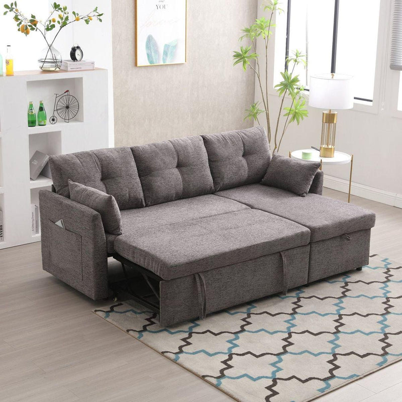 Modular Sectional Sofa L Shaped Modular Couch with Reversible Chaise Modular Sofa Sectional Couch with Storage Seats