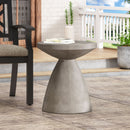 Outdoor / Indoor Lightweight Concrete Side Table