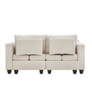 Convertible Chaise Lounge Sofa Chair With USB Ports, Cup Holders, Phone Holder And Storage by HouseOfZazla