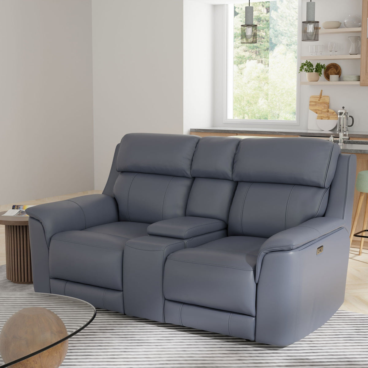 Oslo - Dual Power Reclining Loveseat With Console, photo 12 of 24
