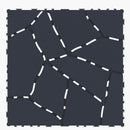 Stone Style Patio Deck Tiles For Porch (Set of 44) - Gray by HouseOfZazla