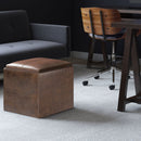 Rockwood - Upholstered Cube Storage Ottoman With Tray by Unique Piece Furniture