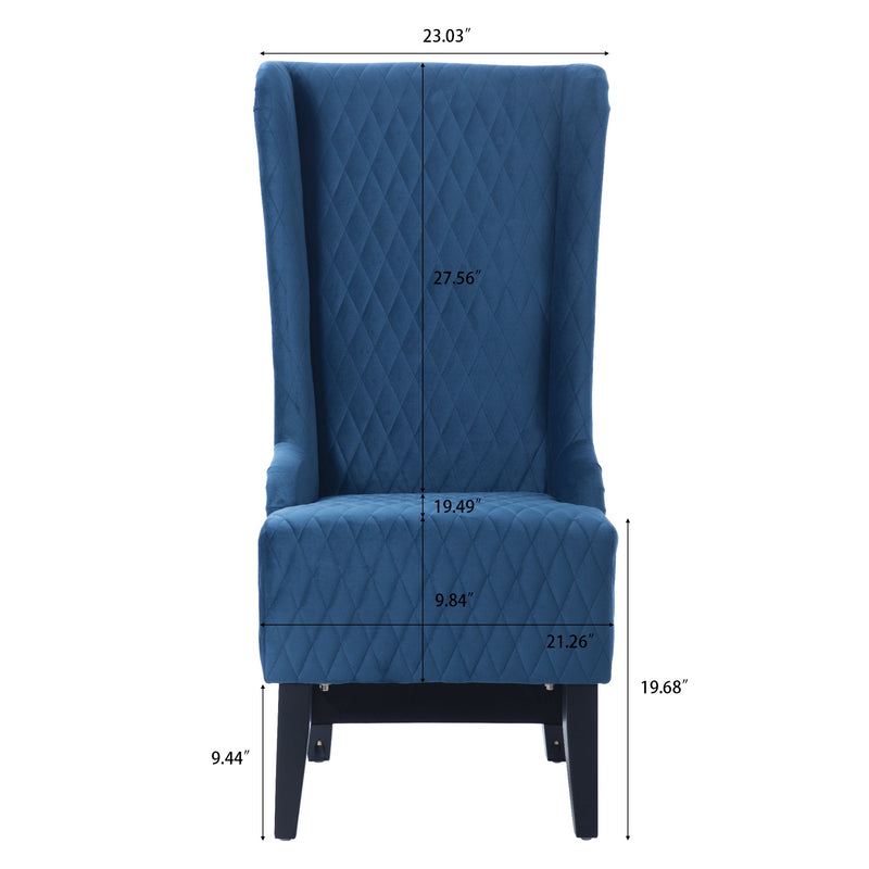 23.03" Wide Wing Back Chair, Side Chair for Living Room