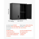 Metal Wall Cabinet 30W x 12.2D x 30H Inch by HouseOfZazla