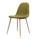 Elegant Dining Chair Set With Fabric by HouseOfZazla