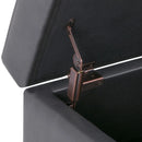 Oregon - Contemporary Storage Ottoman Bench With Tray by Unique Piece Furniture