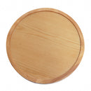 Round Solid Wood End Table