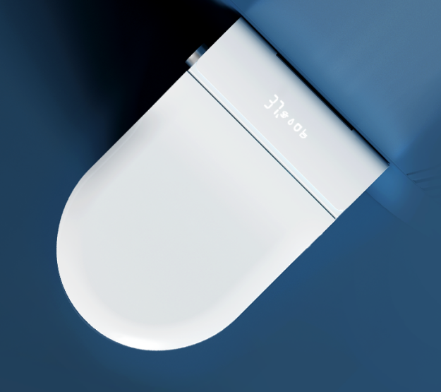 Wall-Mounted Smart Toilet with Automatic Lid Opening, photo 5 of 10