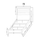 Omoda - Bed With LED by Unique Piece Furniture