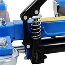 Hydraulic Car Wheel Dolly (Set of 2) With Foot Pedal Lift, 1, 500Lbs Capacity - Black / Blue