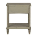 Victoria - Bedside Table With Drawer And Shelf by HouseOfZazla