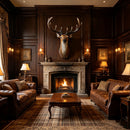 14.57" Wide Stag Head Wall Mount