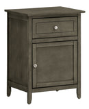 1 Drawer / 1 Door Nightstand by HouseOfZazla