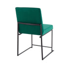 Fuji - Contemporary Modern Elegance With High Back Dining Chair (Set of 2) by HouseOfZazla