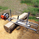 Heavy-Duty 48-Inch Adjustable Portable Home Chainsaw Lumber Mill (SAK93688) by SAKSBY.com