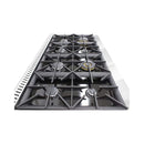 48-Inch Stainless Steel 5-Burner Dual Fuel Range With Convection Oven (SAK82146)