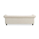 Chesterfield Style 3 Seater Sofa With Deep Button Tufting by HouseOfZazla