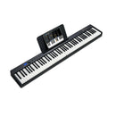 88-Key Foldable Digital Piano with MIDI and Wireless BT by DirectDeals