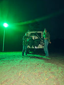 Solar Green Light for Hunting Hogs Deer,Fish light -15,000lumens by Langy Solar Lights