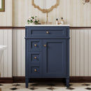 24'' Bathroom Vanity with Top Sink and Storage Cabinet by HouseOfZazla