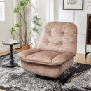 Modern Swivel Gliding Recliner Chair With Rocking Function And Phone Holder, Large Comfortable by HouseOfZazla