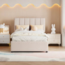 Upholstered Platform Bed With A Hydraulic Storage System by HouseOfZazla