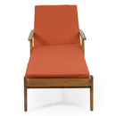 Jason Chaise Lounge Adjustable Acacia Wood Outdoor Furniture by HouseOfZazla