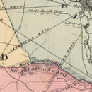 Vintage Map of Cumberland County, New Jersey 1872