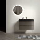 Alice - Bathroom Vanity With Sink, Large Storage Wall Mounted Floating Bathroom Vanity For Modern Bathroom, One-Piece Sink Basin Without Drain And Faucet by HouseOfZazla