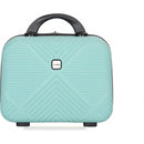 2Piece Luggage Sets ABS Lightweight Suitcase, Spinner Wheels, (20/14) LIGHT BLUE