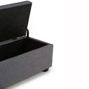Hamilton - Upholstered Storage Ottoman by Unique Piece Furniture