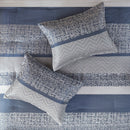 7 Piece Jacquard Comforter Set
