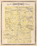 Vintage Map of Kosciusko County, Indiana 1876