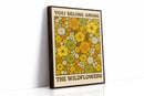 You Belong Among the Wildflowers – Retro Botanical Wall Art