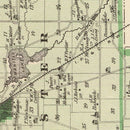 Vintage Map of Fulton County, Indiana 1876
