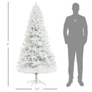 HOMCOM 6ft Tall Artificial Christmas Tree