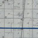 Vintage Map of Adams County, Indiana 1876