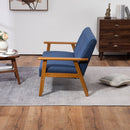 Mid-Century Modern Solid Loveseat Sofa Upholstered Linen Loveseat, 2-Seat Upholstered Loveseat Sofa Modern Couch