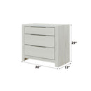 Jehoram - 3 Drawer Nightstand For Bedroom