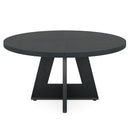 Round Dining Cross Base Kitchen Table by HouseOfZazla