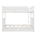 Bunk Bed With Ladders And 2 Storage Drawers by Unique Piece Furniture