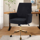 Ergonomic Mid-Back Office Chair With Striped Fabric by HouseOfZazla