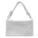 Rhinestone Evening Bag with Detachable Strap