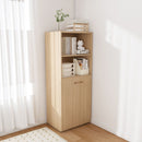 Stretchable Office Desk With Storage Shelves And Mobile Wheels by Unique Piece Furniture