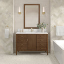 James Martin Myrrin 48" Single Bathroom Vanity, Mid-Century Walnut