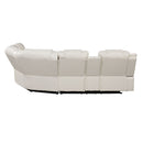 Challenger - Recliner Sectional Sofa, Built In USB, C Ports & Bluetooth