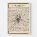 Vintage Map of Marion County, Indiana 1876