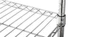 7 Tier Wire Shelving Unit, 2450 LBS NSF Height Adjustable Metal Garage Storage Shelves with Wheels, Heavy Duty Storage Wire Rack Metal Shelves - Chrome